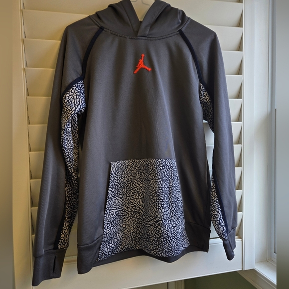 Jordan Other - Jordan Gray and Red Hoodie